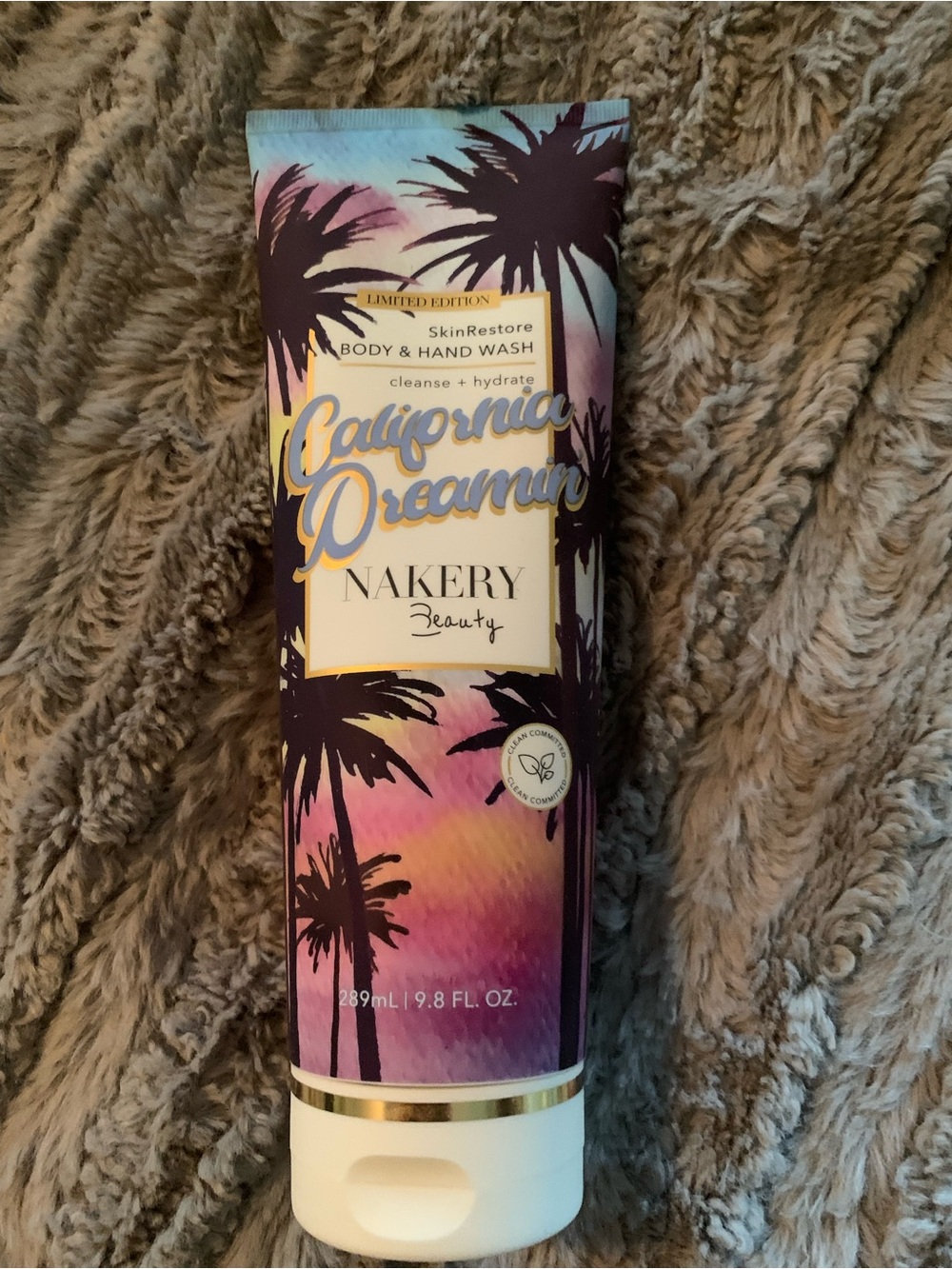 Nakery Beauty California Dreamin SkinRestore Body & Hand Wash - limited edition